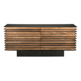 NOIR Elevation Sideboard Dark Walnut and Steel
