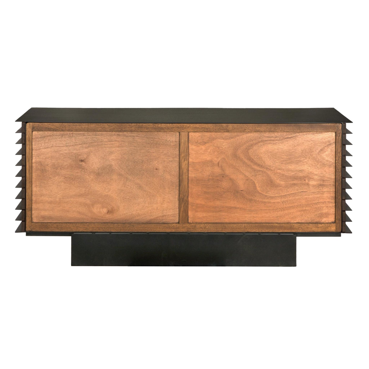 NOIR Elevation Sideboard Dark Walnut and Steel