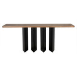 NOIR Delta Console with Metal Base