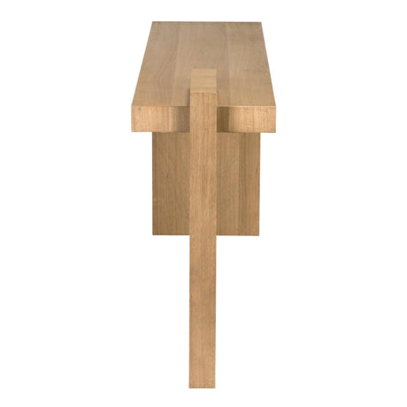 NOIR Atlanta Console White Oak Veneer