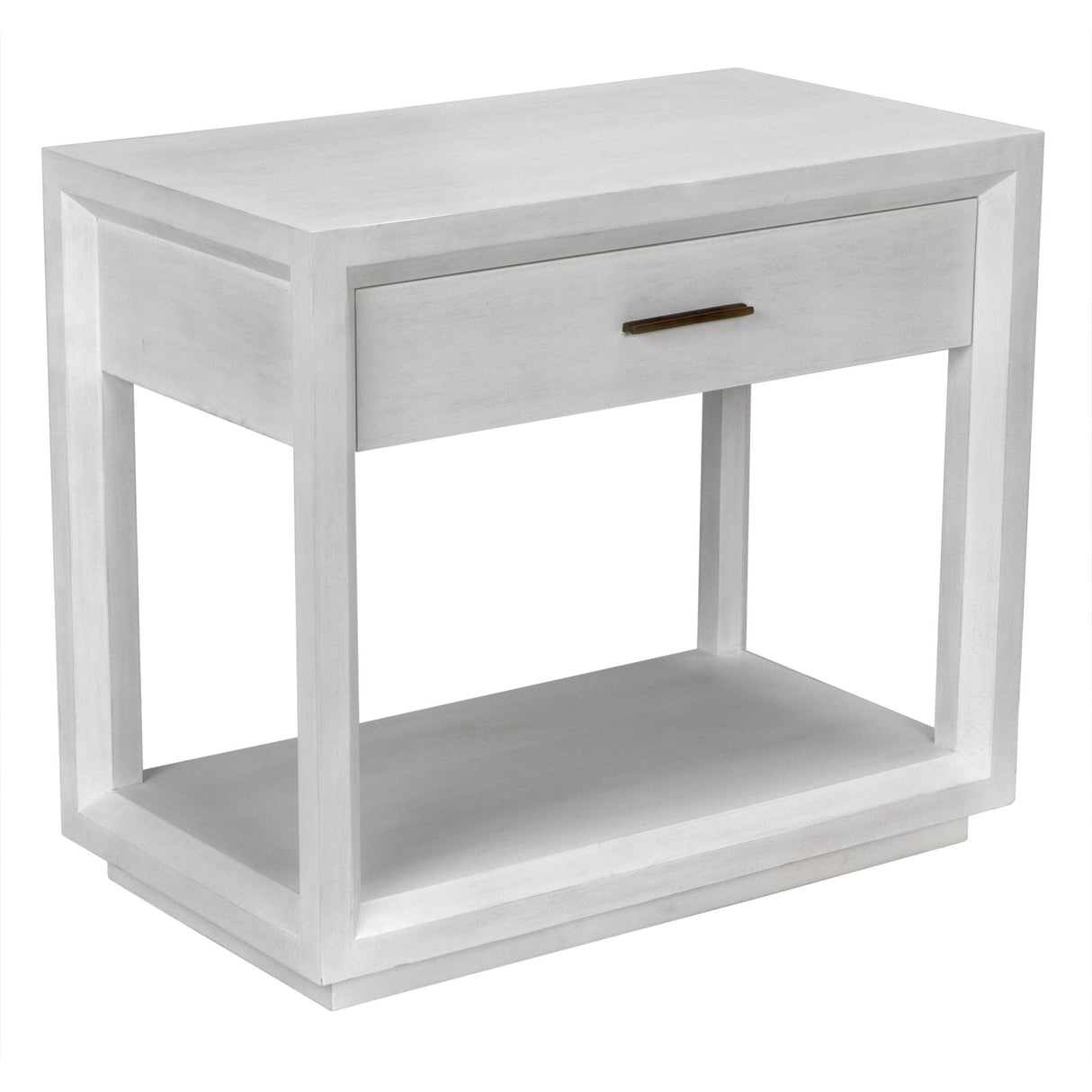 NOIR Antony Side Table White Wash