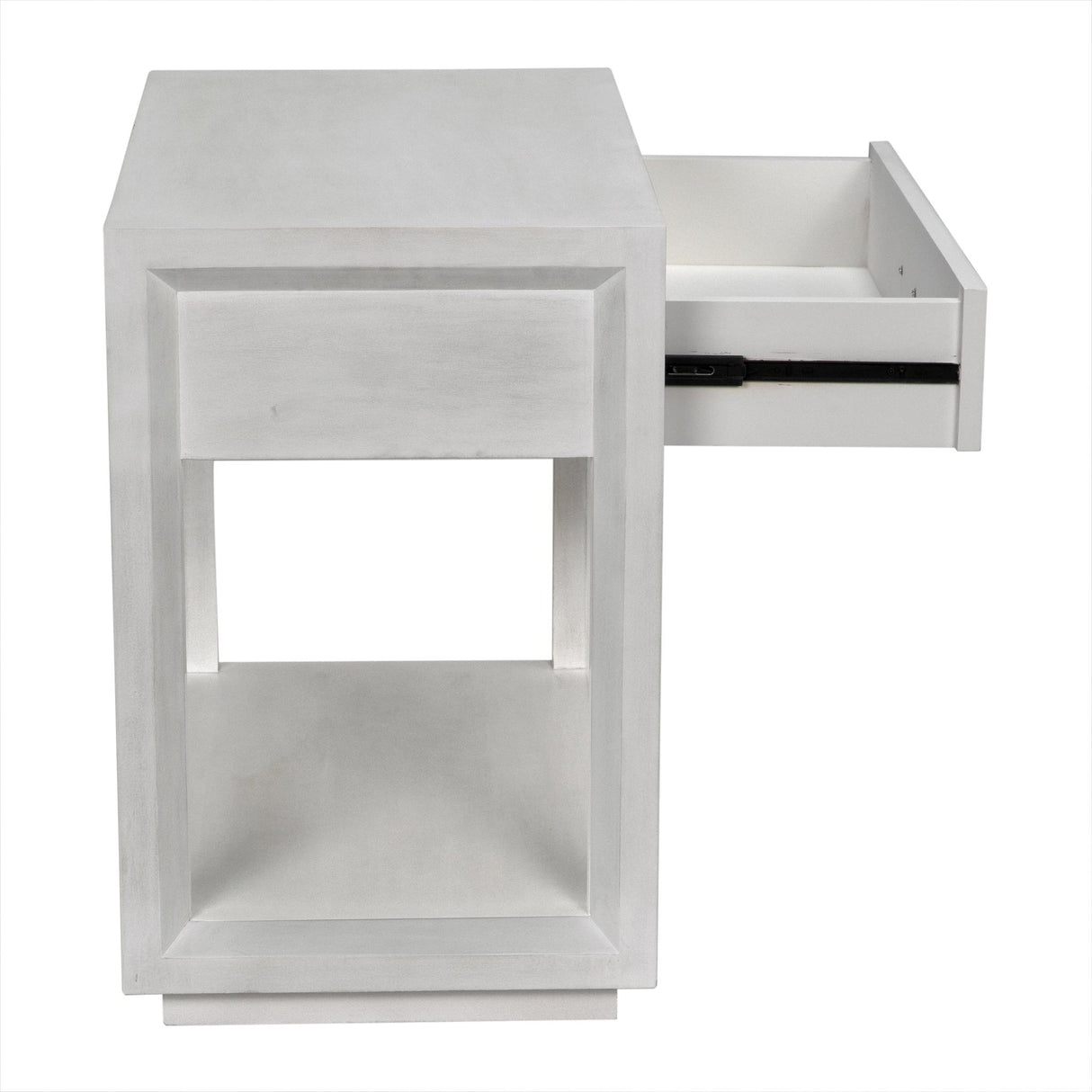 NOIR Antony Side Table White Wash