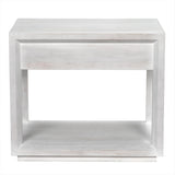 NOIR Antony Side Table White Wash