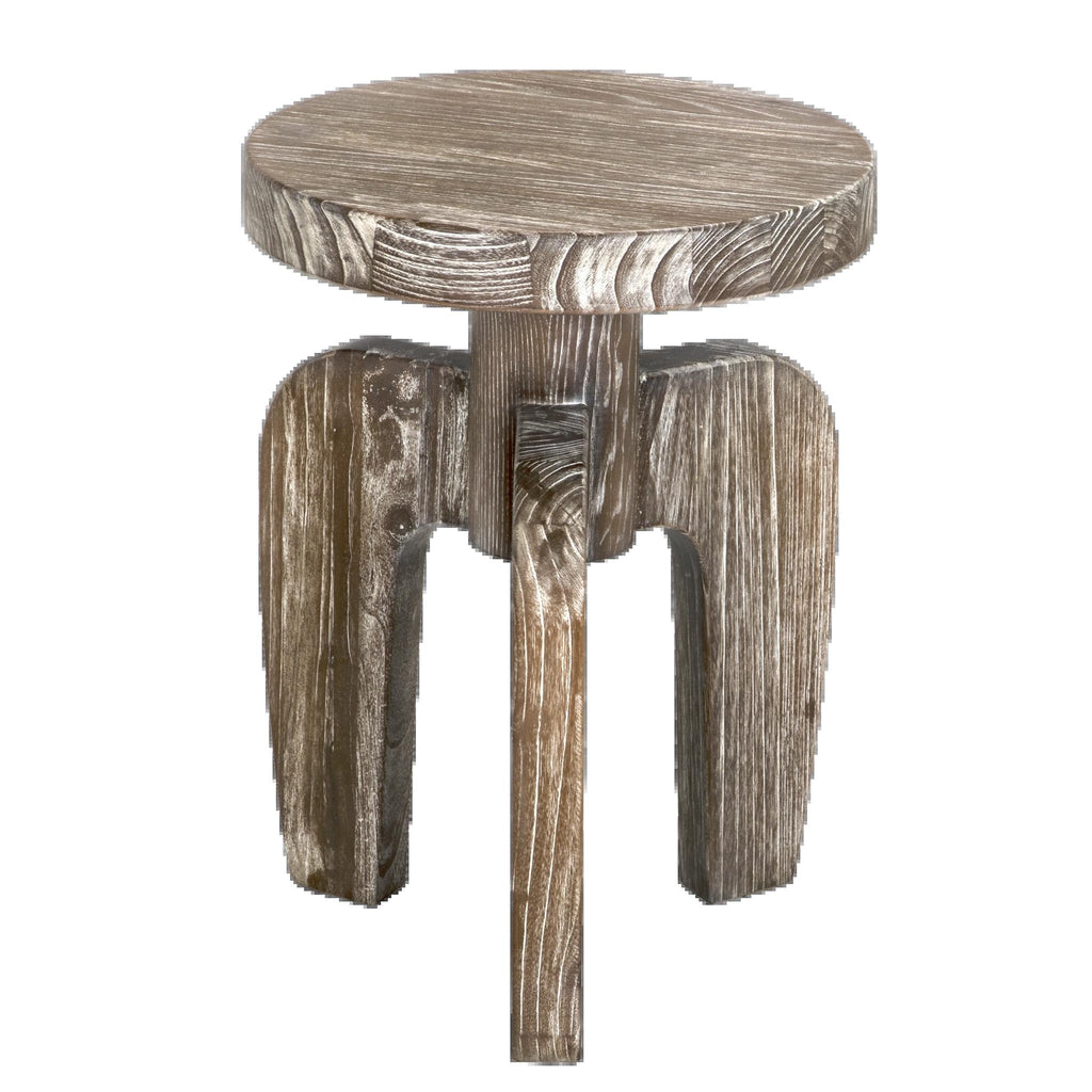 NOIR New Shizue Small Side Table Distressed Mindi