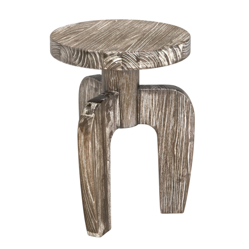 NOIR New Shizue Small Side Table Distressed Mindi