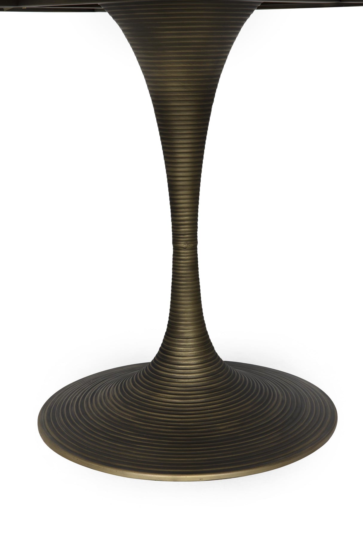NOIR Joni Table 36" Aged Brass Finish