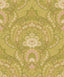 Brewster Home Fashions Nasrin Chartreuse Damask Wallpaper