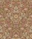 Brewster Home Fashions Lila Pink Strawberry Floral Wallpaper