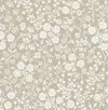Brewster Home Fashions Liana Taupe Trail Wallpaper