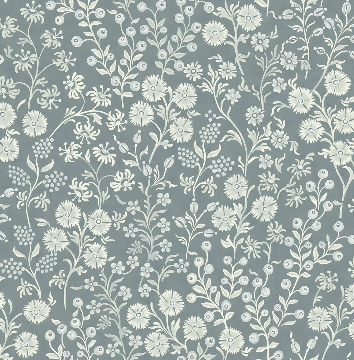 Brewster Home Fashions Liana Teal Trail Wallpaper