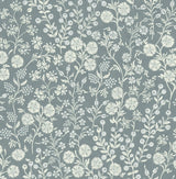 Brewster Home Fashions Liana Teal Trail Wallpaper