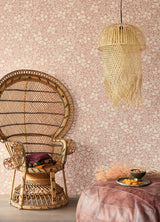 Brewster Home Fashions Liana Blush Trail Wallpaper