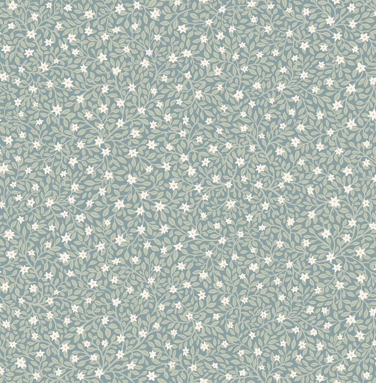 Brewster Home Fashions Marguerite Sea Green Floral Wallpaper