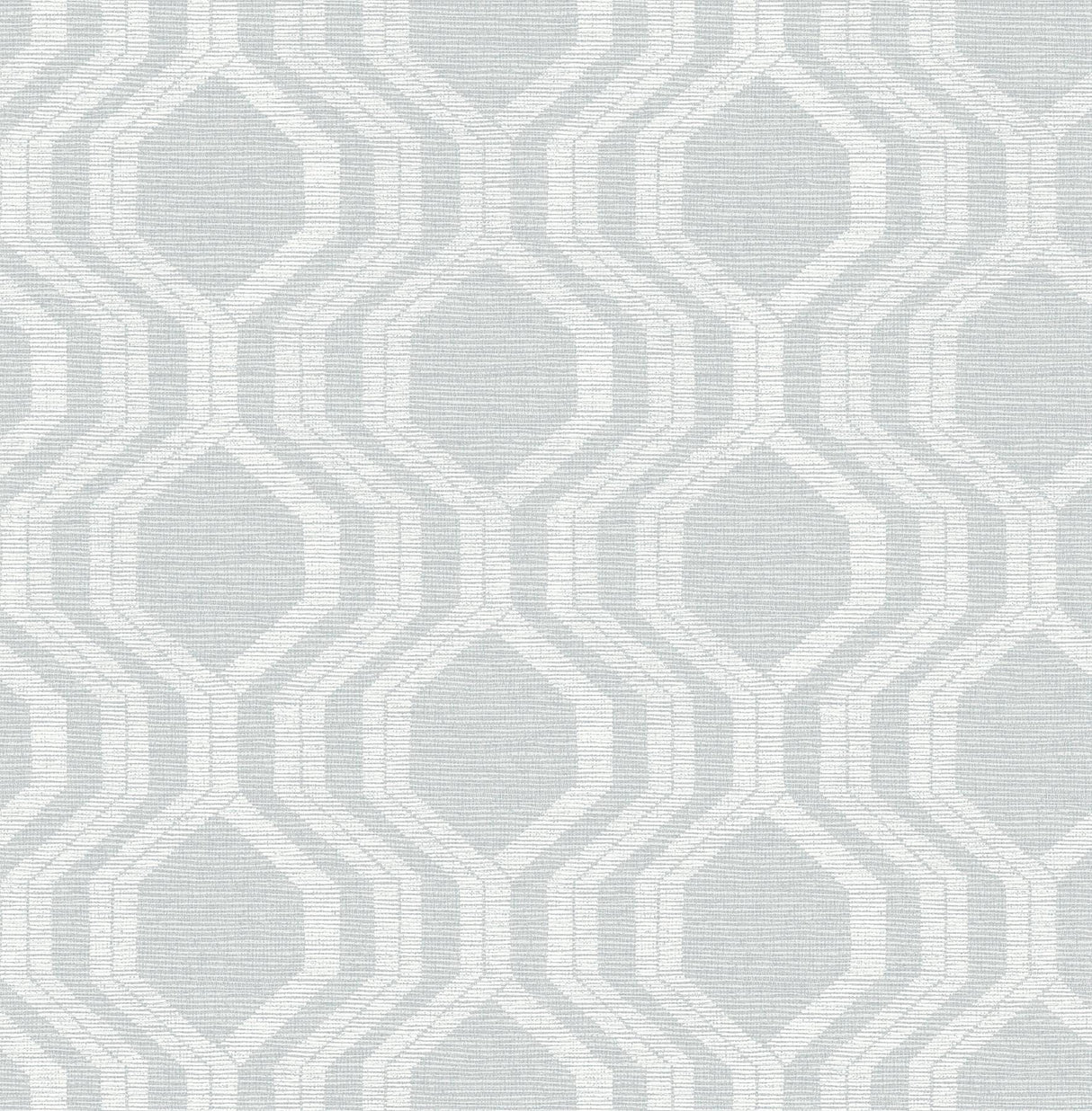 A-Street Prints Ogee Pewter Wallpaper