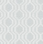 A-Street Prints Ogee Pewter Wallpaper