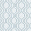 A-Street Prints Ogee Light Blue Wallpaper