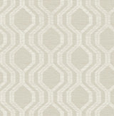 A-Street Prints Ogee Neutral Wallpaper