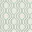 A-Street Prints Ogee Green Wallpaper