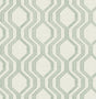 A-Street Prints Ogee Green Wallpaper