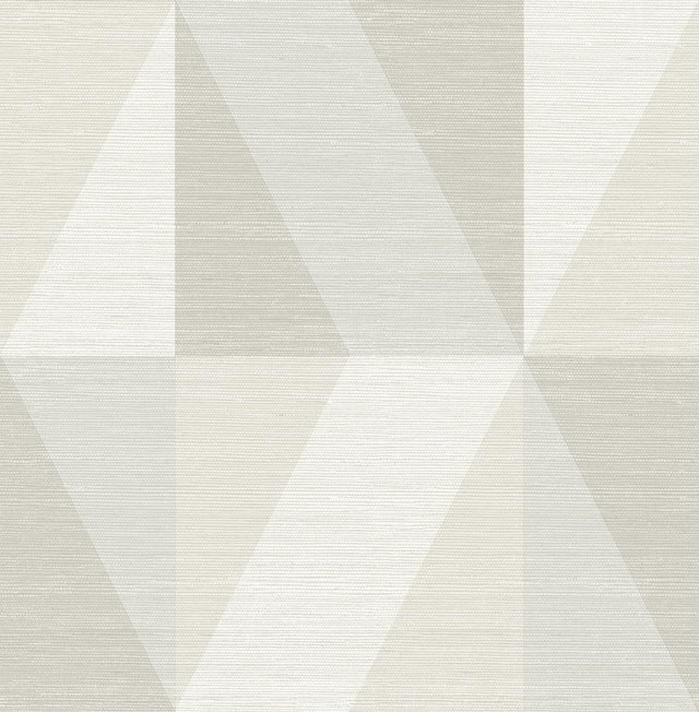 A-Street Prints Geometrics Bone Wallpaper