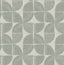 A-Street Prints Baxter Sea Green Semicircle Mosaic Wallpaper