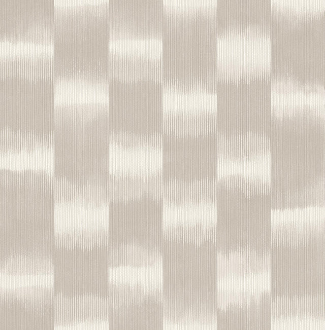 A-Street Prints Stripes Taupe Wallpaper