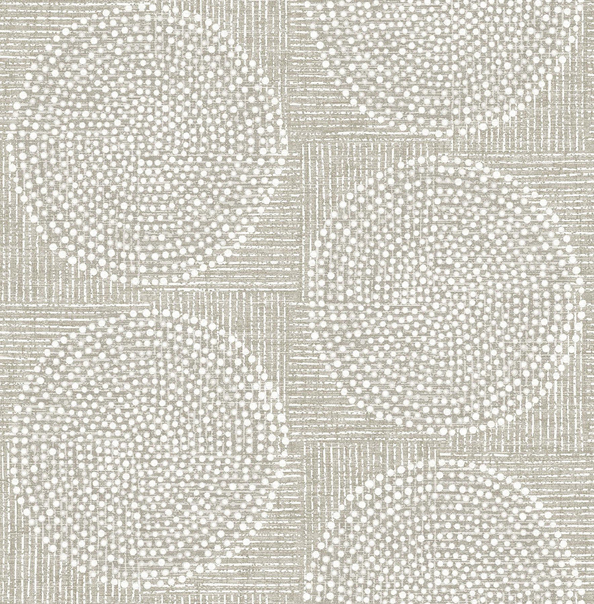 A-Street Prints Medallions Beige Wallpaper