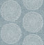 A-Street Prints Medallions Denim Wallpaper