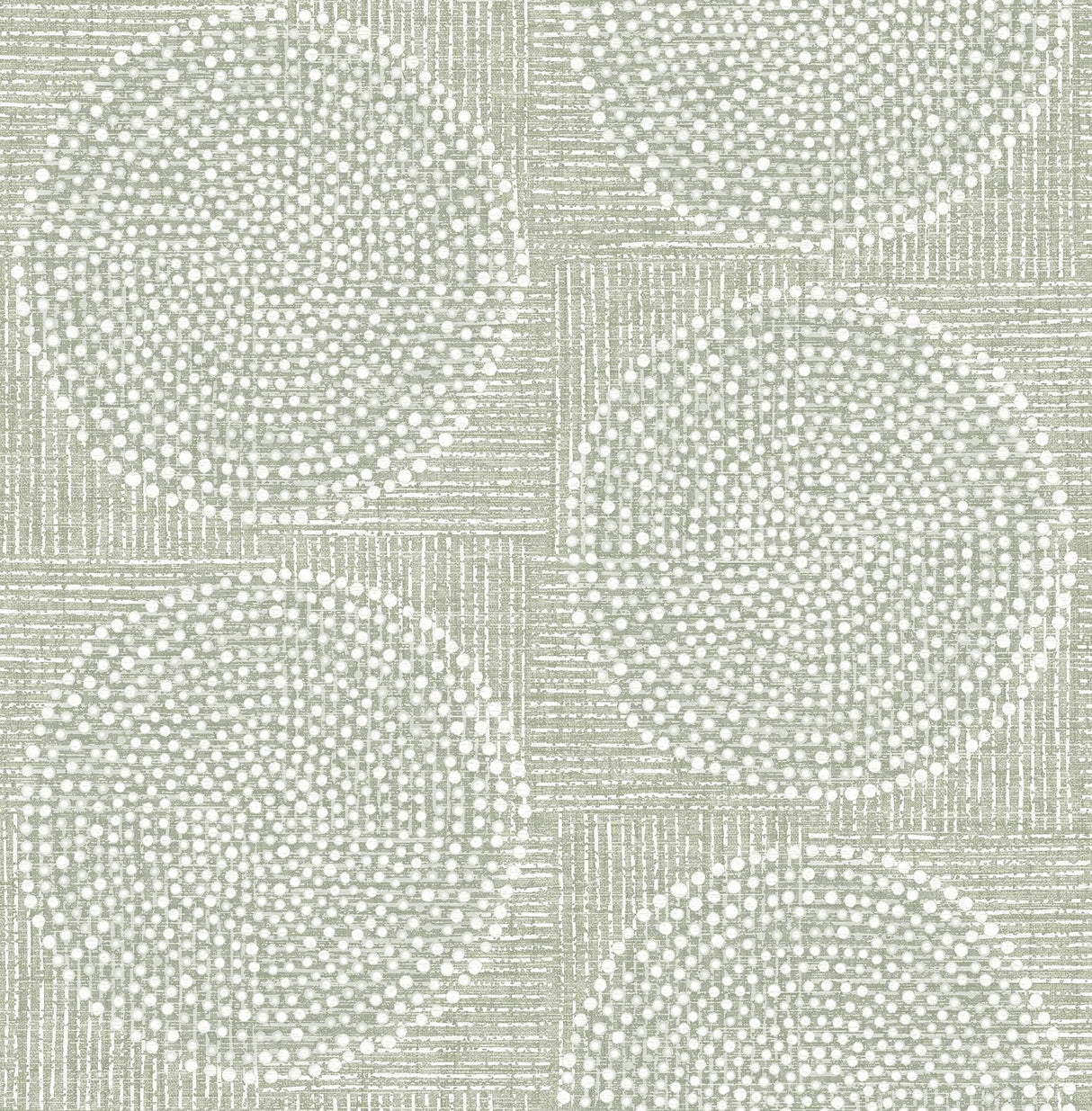 A-Street Prints Medallions Sage Wallpaper