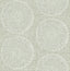 A-Street Prints Medallions Sage Wallpaper