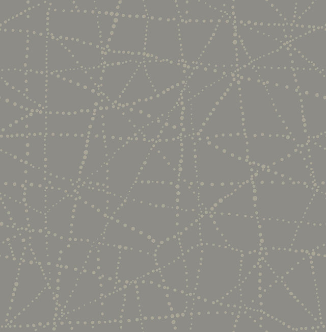 A-Street Prints Geometrics Charcoal Wallpaper