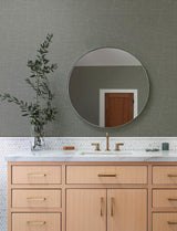 A-Street Prints Geometrics Charcoal Wallpaper