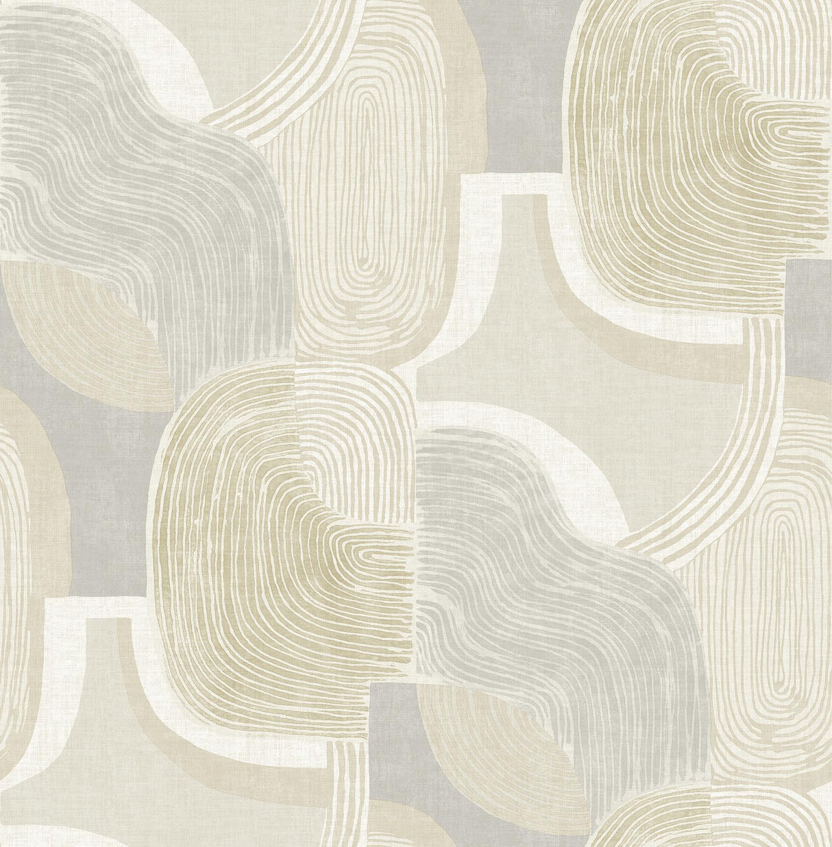 A-Street Prints Geometrics Honey Wallpaper