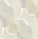 A-Street Prints Geometrics Honey Wallpaper