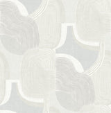 A-Street Prints Hollace Sky Blue Geometric Wallpaper