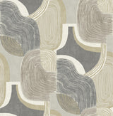 A-Street Prints Geometrics Slate Wallpaper