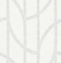 A-Street Prints Stripes Silver Wallpaper