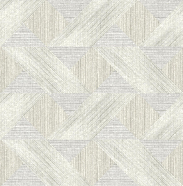 A-Street Prints Presley Grey Tessellation Wallpaper