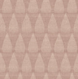 A-Street Prints Ogee Rust Wallpaper
