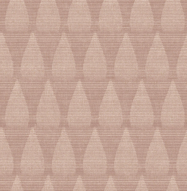 A-Street Prints Ogee Rust Wallpaper
