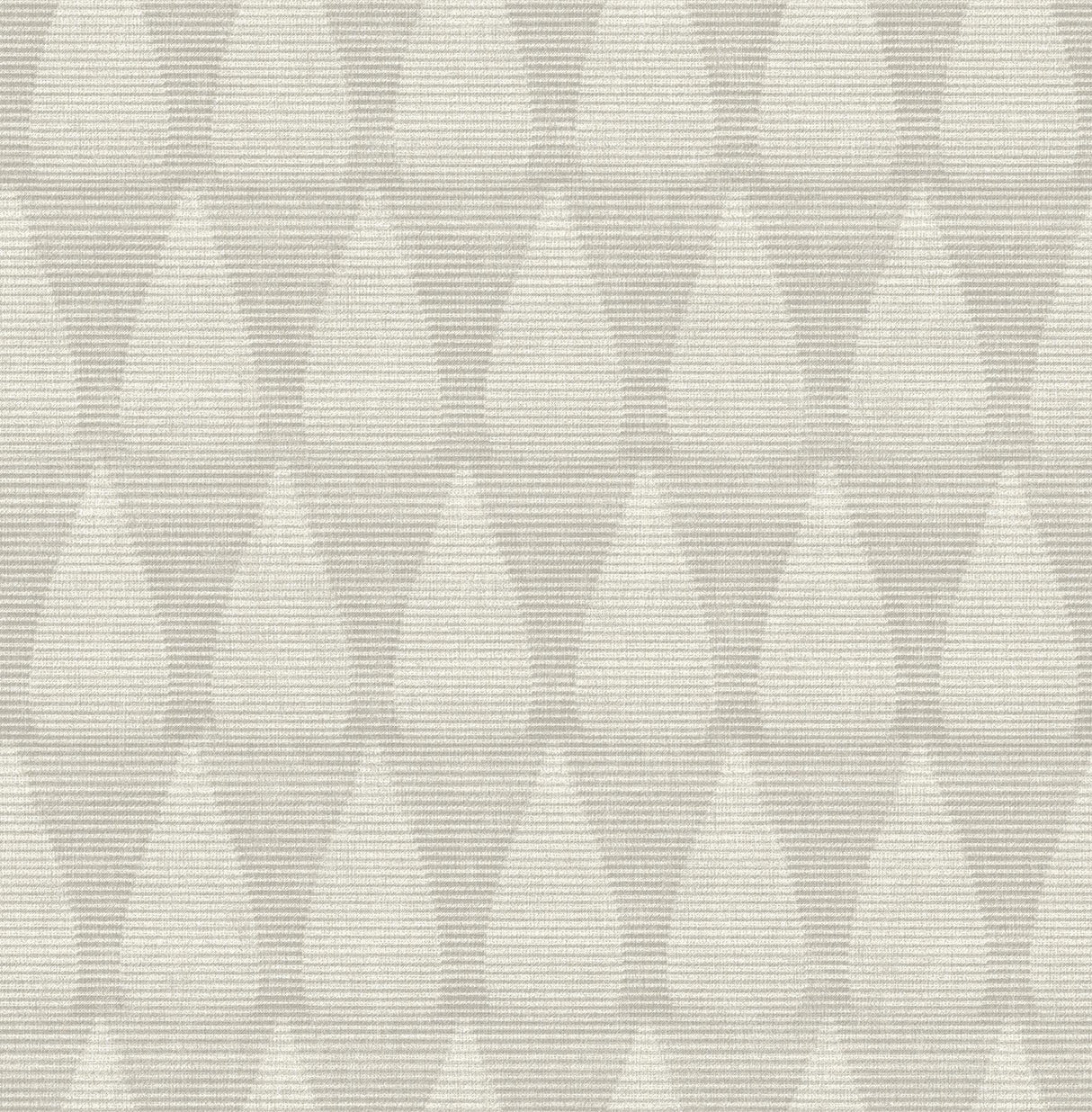 A-Street Prints Ogee Grey Wallpaper