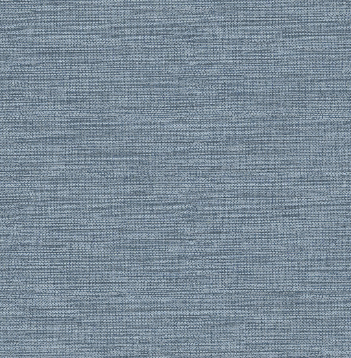 A-Street Prints Faux Grasscloth Denim Wallpaper