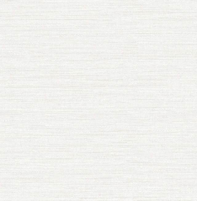A-Street Prints Faux Grasscloth Pearl Wallpaper