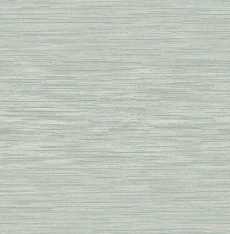 A-Street Prints Faux Grasscloth Sea Green Wallpaper