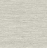 A-Street Prints Faux Grasscloth Grey Wallpaper