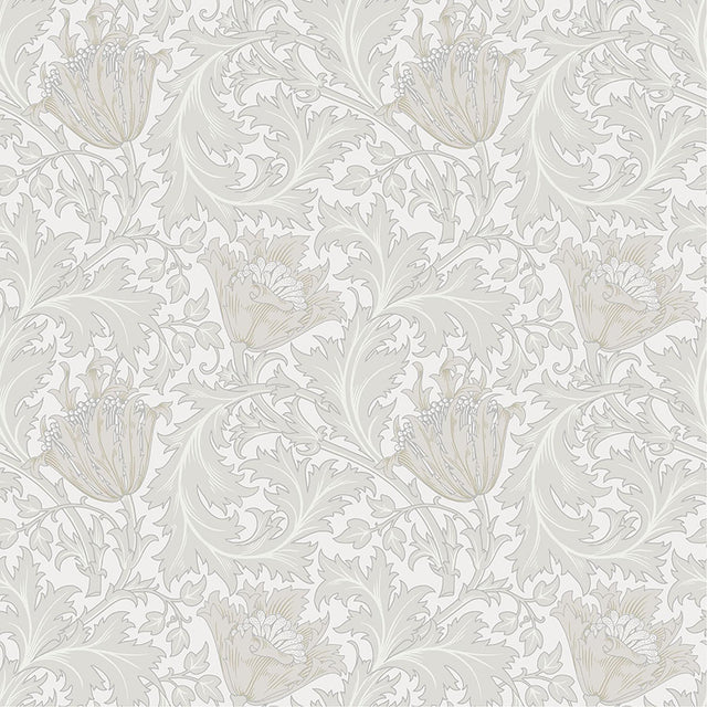 A-Street Prints Flowers Dove Wallpaper