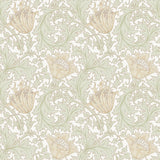 A-Street Prints Flowers Light Green Wallpaper