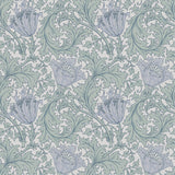 A-Street Prints Anemone Blue Floral Trail Wallpaper