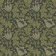 A-Street Prints Flowers Dark Green Wallpaper