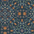 A-Street Prints Botanical Dark Blue Wallpaper